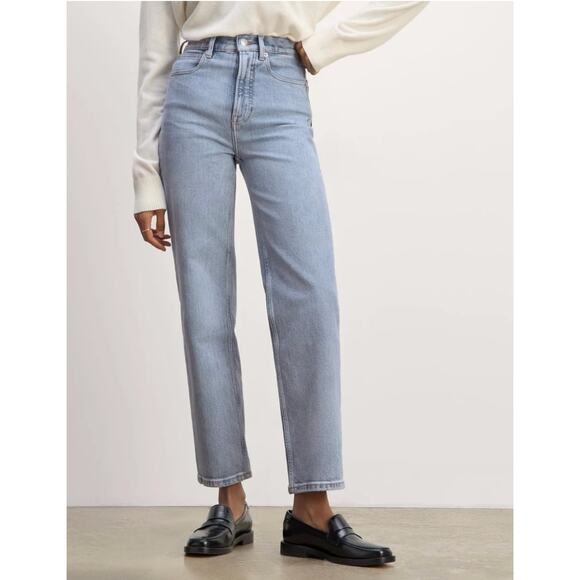 Everlane Denim - Everlane The Way High Jeans Straight Leg High Rise